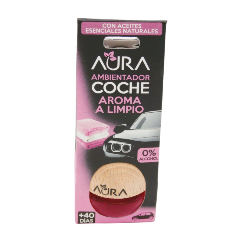 Aura Ambientador Coche Aroma a Limpio