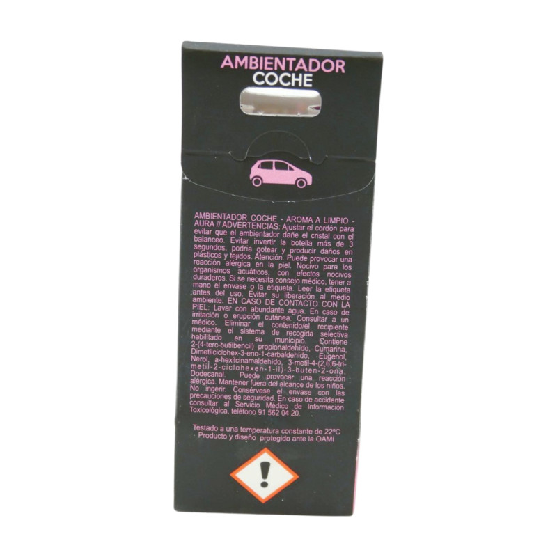 Aura Ambientador Coche Aroma a Limpio