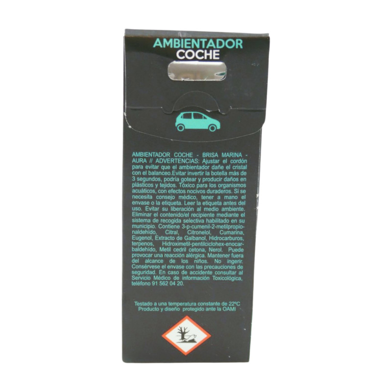 Aura Ambientador Coche Brisa Marina