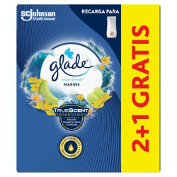 Glade Ambientador Un Toque Recambio Marine (2+1 Unidades)