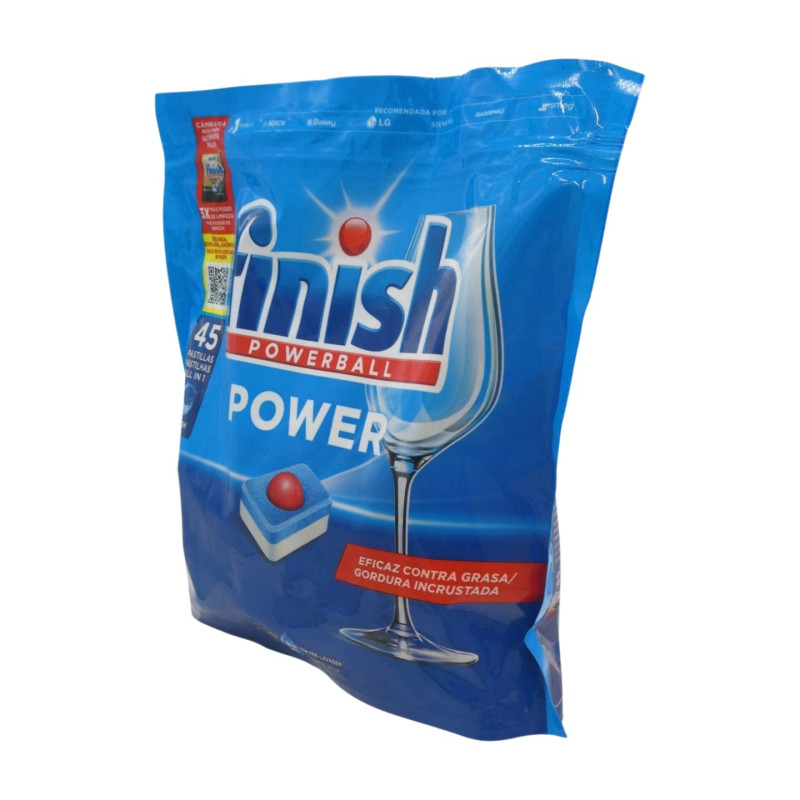 Finish Lavavajillas Máquina Pastillas TodoEn1 (45 Ud)