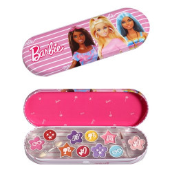 Barbie Estuche Maquillaje Metalico