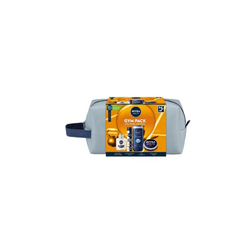 Nivea Neceser Gym Men (Balsamo+Desodorante+Crema+Gel)