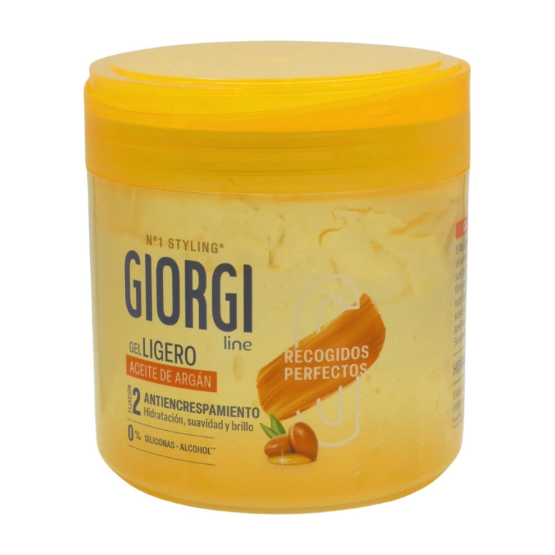 Giorgi Gel Ligero Aceite de Argán 400 ml Tarro