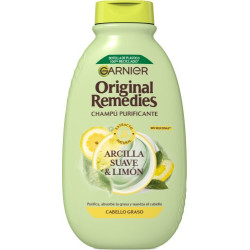Garnier Original Remedies Champu 400 ml Cabello Graso