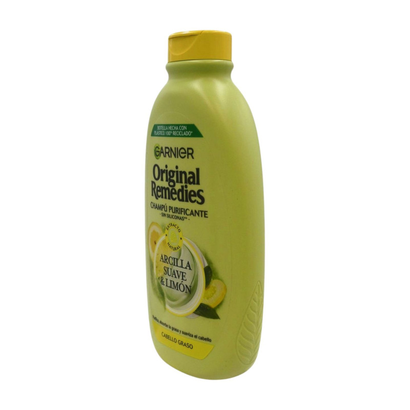 Garnier Original Remedies Champu 400 ml Cabello Graso