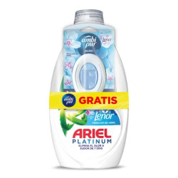 Ariel Detergente Liquido Platinum (25 D) + Ambientador Baño