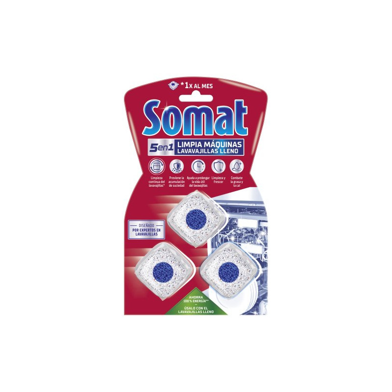 Somat Limpia Maquinas Pastillas 3 Ud