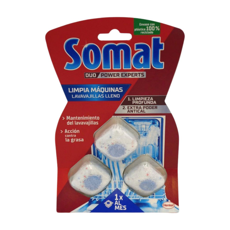 Somat Limpia Maquinas Pastillas 3 Ud