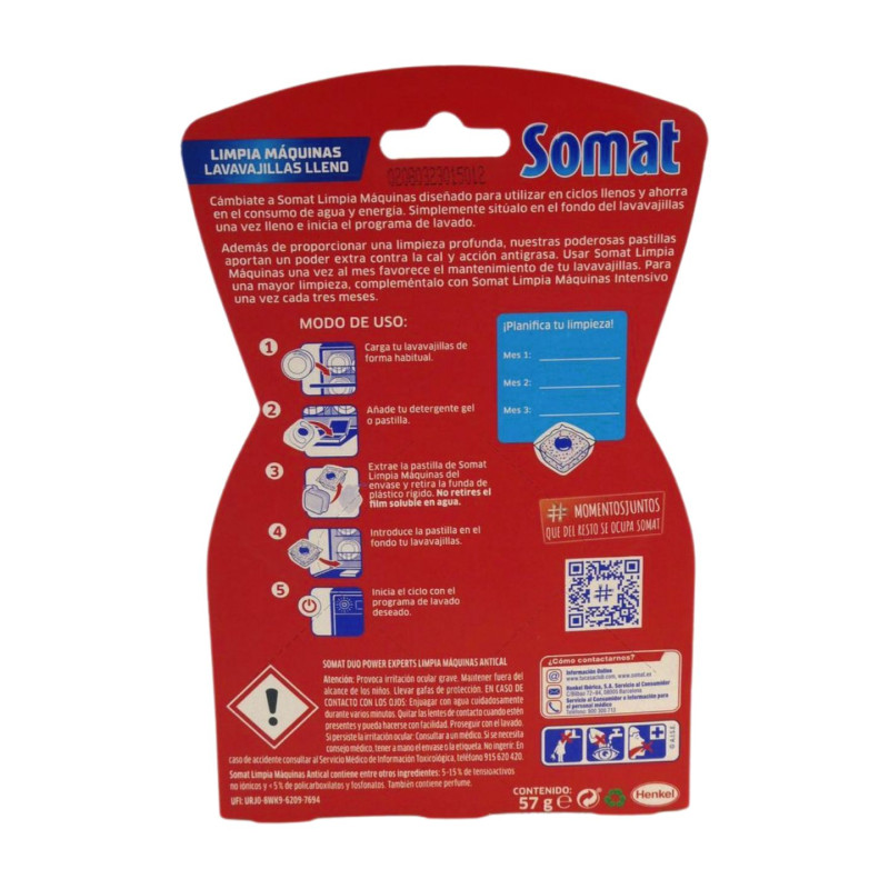 Somat Limpia Maquinas Pastillas 3 Ud