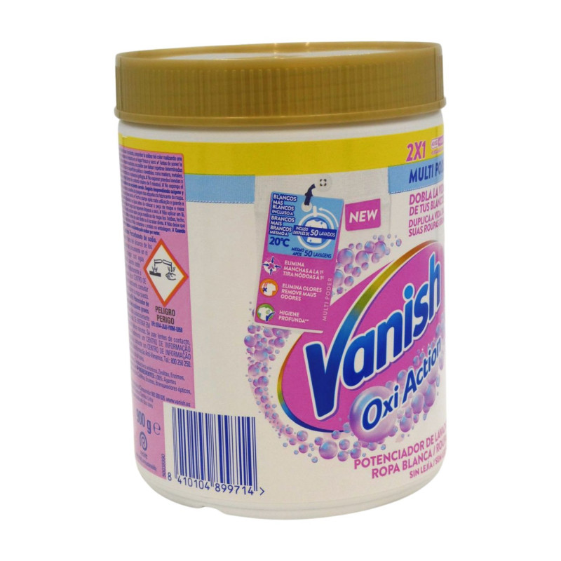 Vanish Quitamanchas Advance White Polvo 400+400 Gramos
