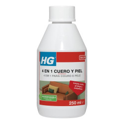 HG Limpiador 4en1 Cuero y Piel  250 ml