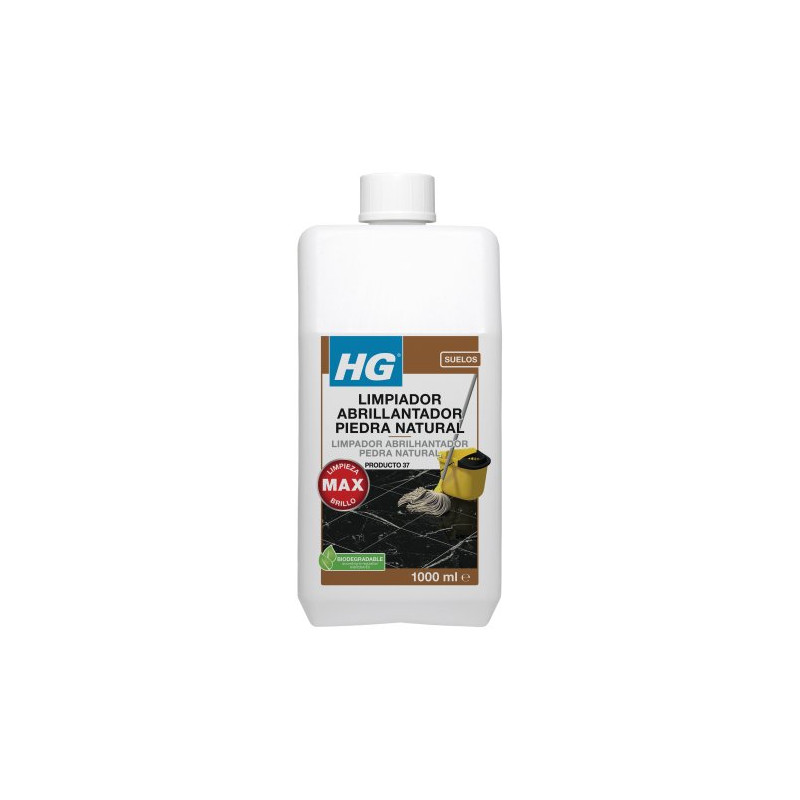 HG Limpiador Abrillantador Piedra Natural 1000 ml