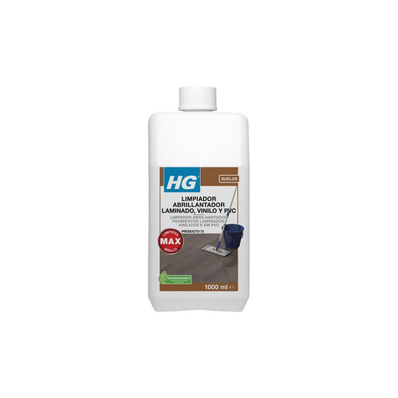 HG Limpiador Abrillantador Parquet Sintetico 1000 ml