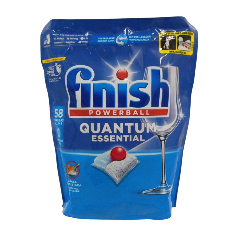 Finish Lavavajillas Maquina Caps (58 Dosis)