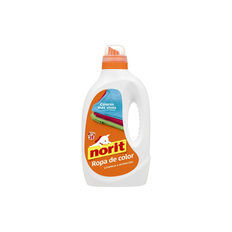 Norit Detergente Liquido 1500 ml (28 Dosis) Colores Vivos