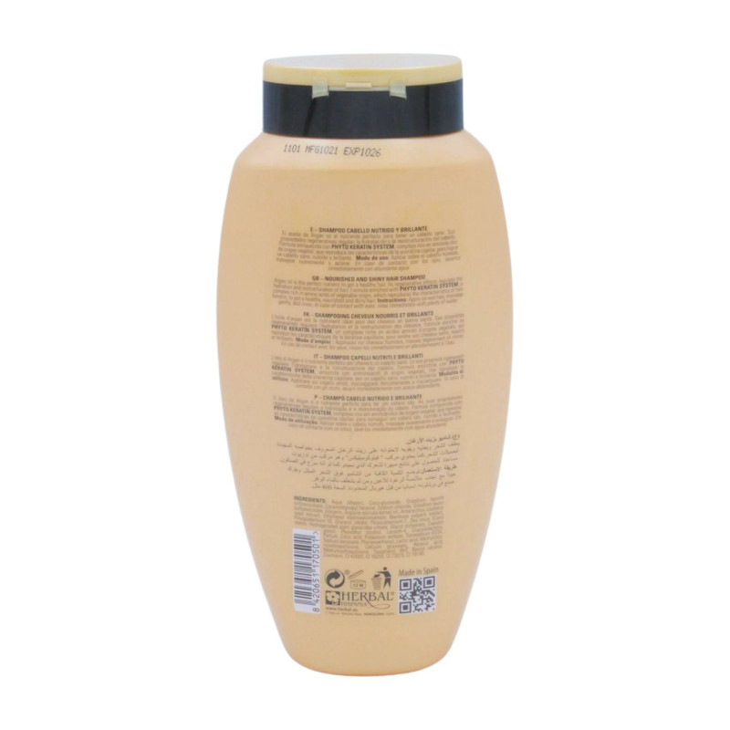 Herbal Champú Keratin 400 ml Oil Elixir 