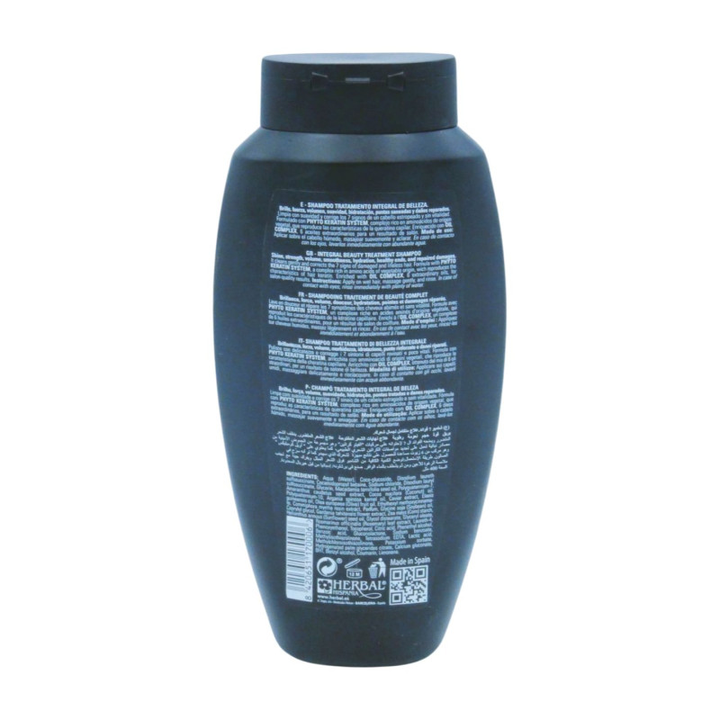 Herbal Champú Keratin 400 ml 7en1 Sin Siliconas