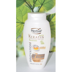 Herbal Mascarilla Express Keratin 400 ml 7en1 Sin Siliconas