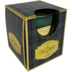 Roura Vela Navidad Tartan Forest