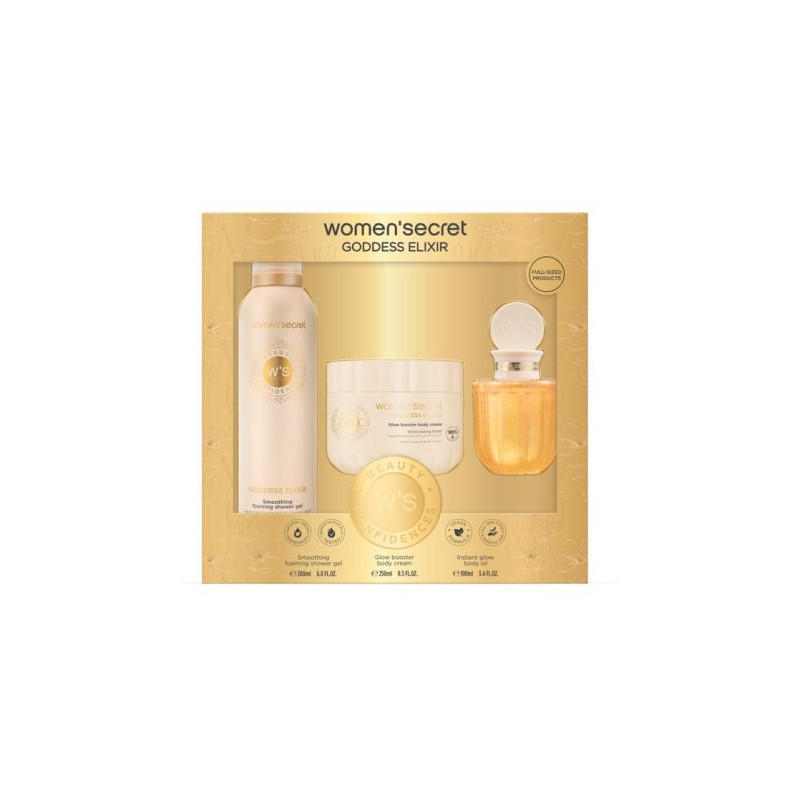 Women'secret Goddess Elixir Estuche (Gel+Crema+Oil)