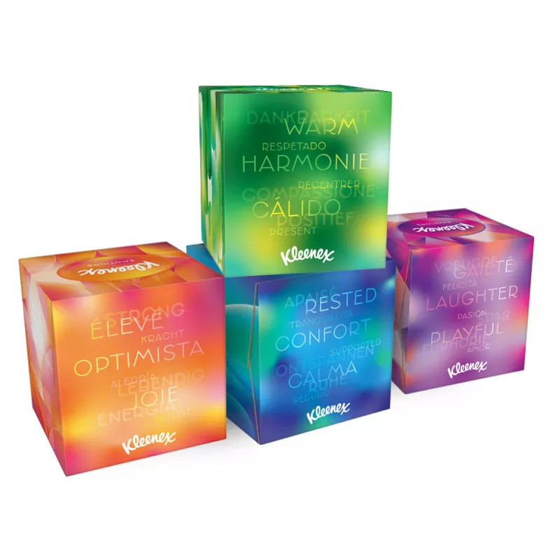 Kleenex Pañuelo Cubo 1 Caja (48 Pañuelos)