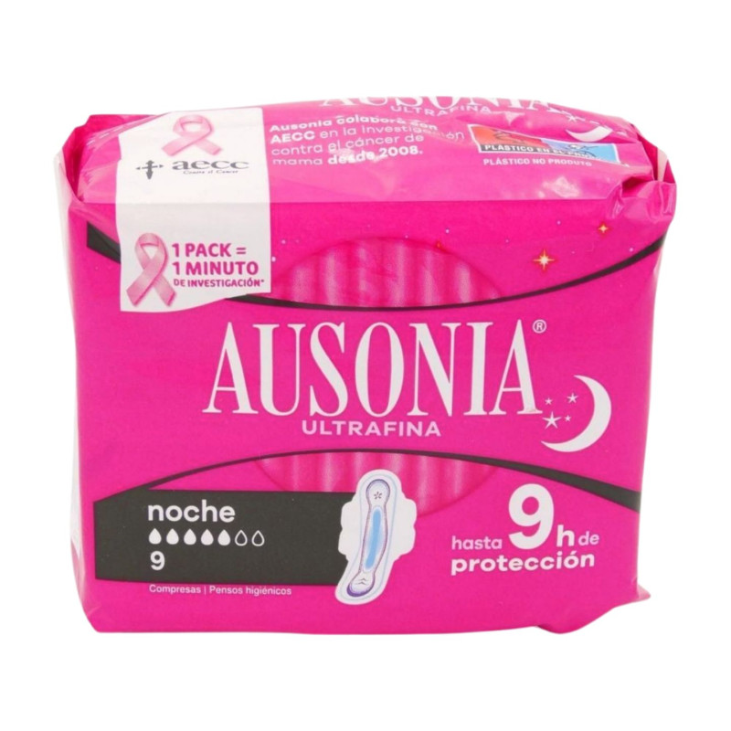 Ausonia Compresas Air Dry 9 Ud