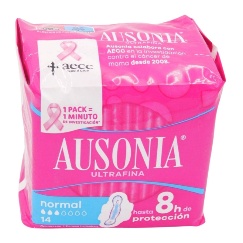 Ausonia Compresas Air Dry Normal 14 Ud