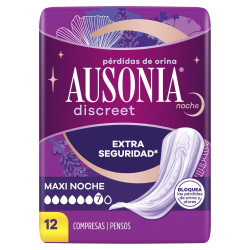 Ausonia Discreet Maxi (12) Noche