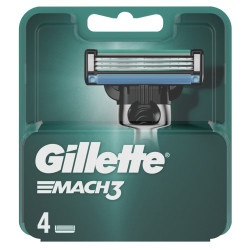 Gillette Gillette Mach3 Cargador 4 Recambios