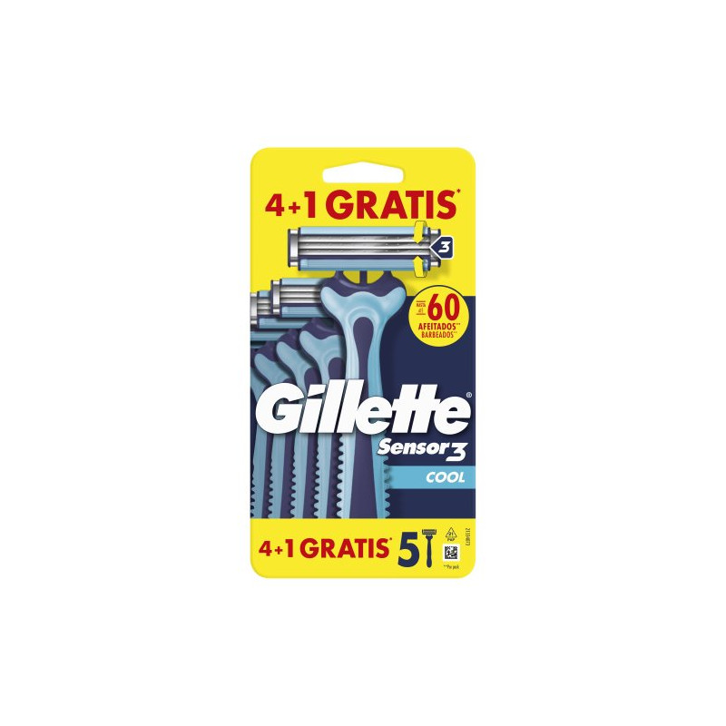 Gillette Gillette Sensor 3 Desechable (4+1)