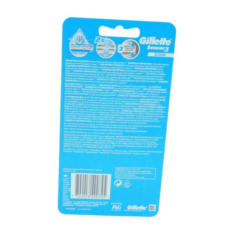 Gillette Gillette Sensor 3 Desechable (4+1)