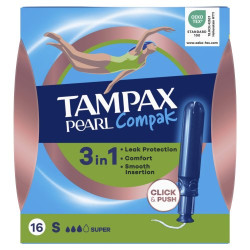 Tampax Pearl Compak Super (16)