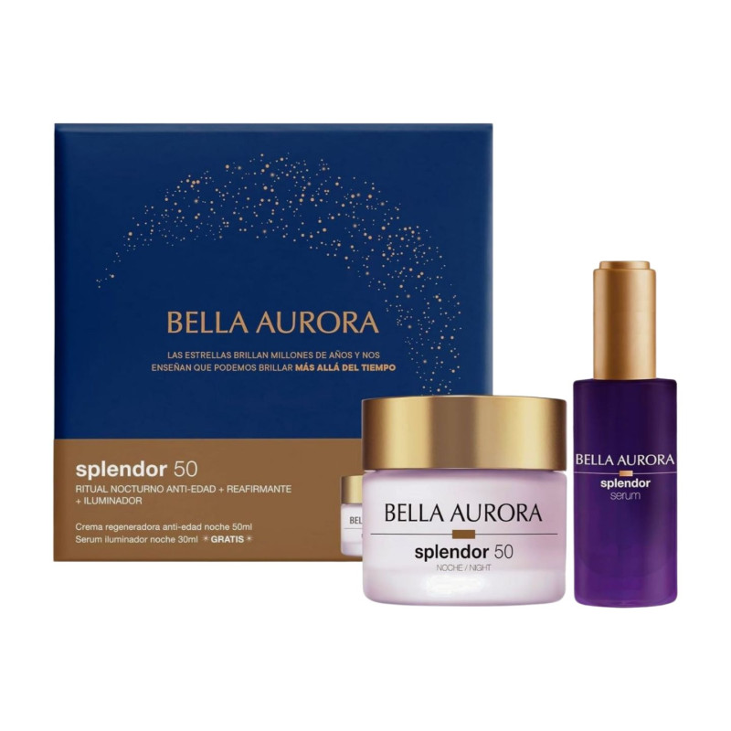 Bella Aurora Pack Splendor 50 Noche (Crema+Serum)