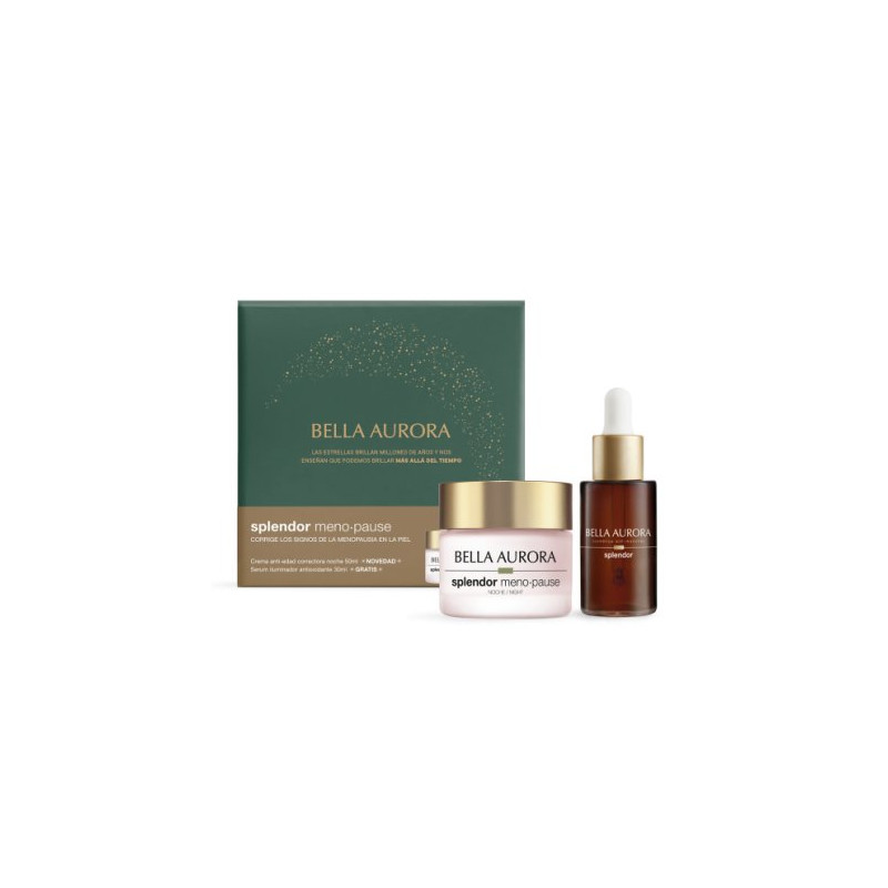 Bella Aurora Pack Splendor Meno-pause Noche (Crema+Serum)