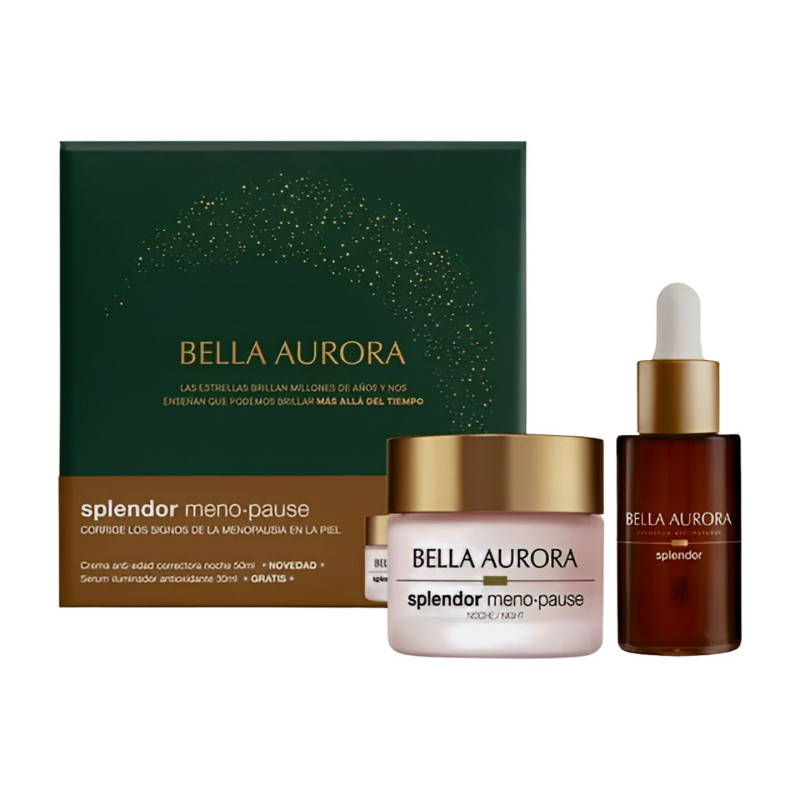 Bella Aurora Pack Splendor Meno-pause Noche (Crema+Serum)