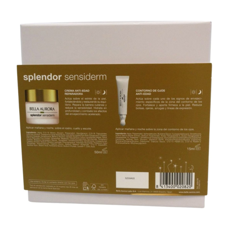 Bella Aurora Pack Sensiderm (Crema+Ojos)