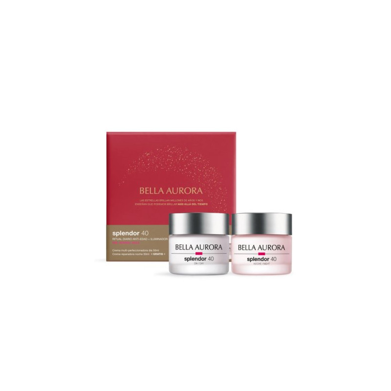 Bella Aurora Pack Splendor 40 Pieles Secas (Crema Dia+Crema Noche)