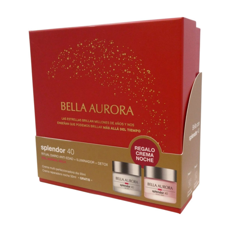 Bella Aurora Pack Splendor 40 Pieles Secas (Crema Dia+Crema Noche)