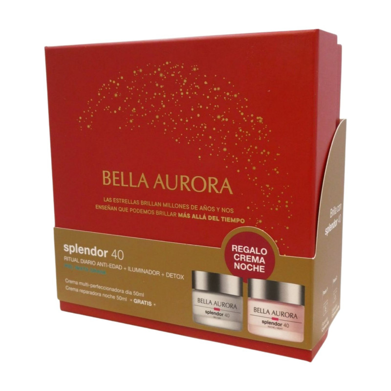 Bella Aurora Pack Splendor 40 Pieles Mixtas (Crema Dia+Crema Noche)