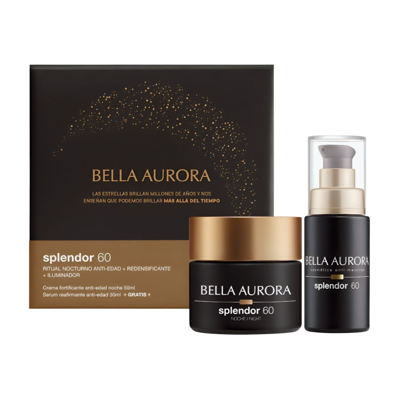 Bella Aurora Pack Splendor 60 Noche (Crema+Serum)
