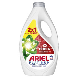Ariel Detergente Liquido Platinum  (20+20 Dosis) Extra Poder