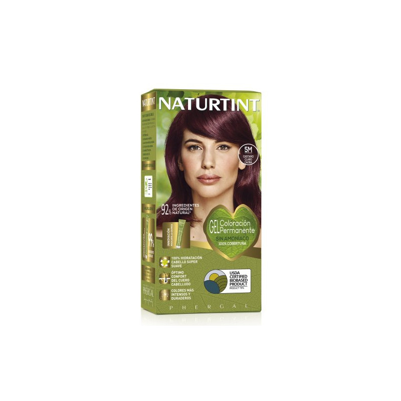 Naturtint Coloracion Castaño Claro Caoba 5M