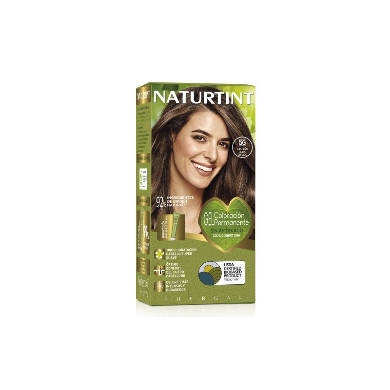 Naturtint Coloracion Castaño Claro Dorado 5G