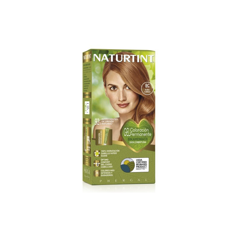 Naturtint Coloracion Rubio Cobrizo 8C