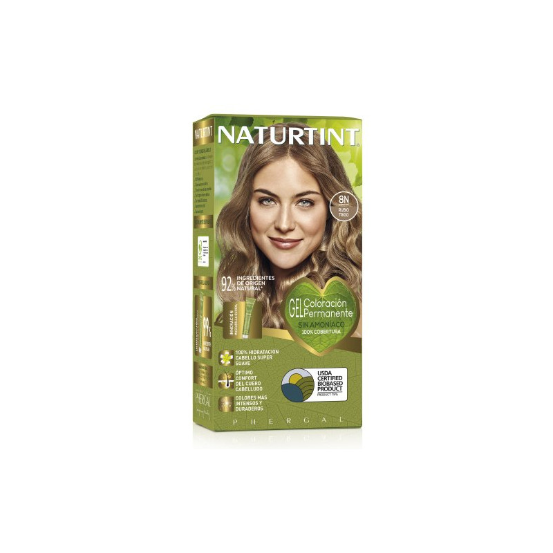 Naturtint Coloracion Rubio Trigo 8N