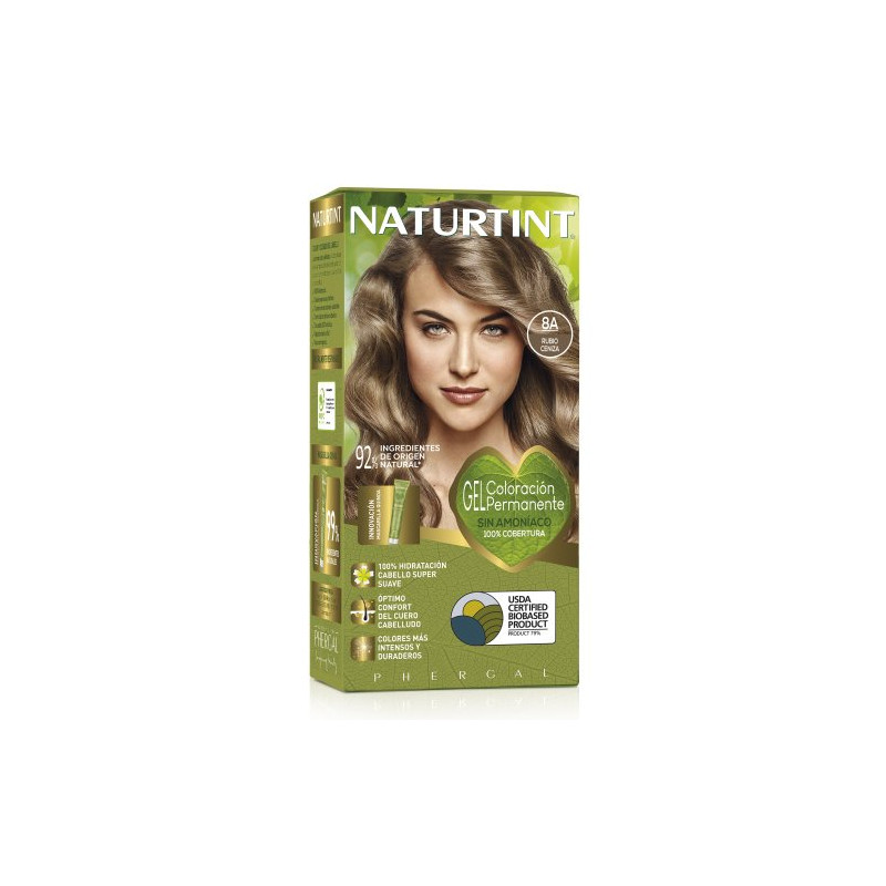 Naturtint Coloracion Rubio Ceniza 8A