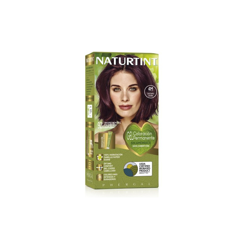 Naturtint Coloracion Castaño Caoba 4M