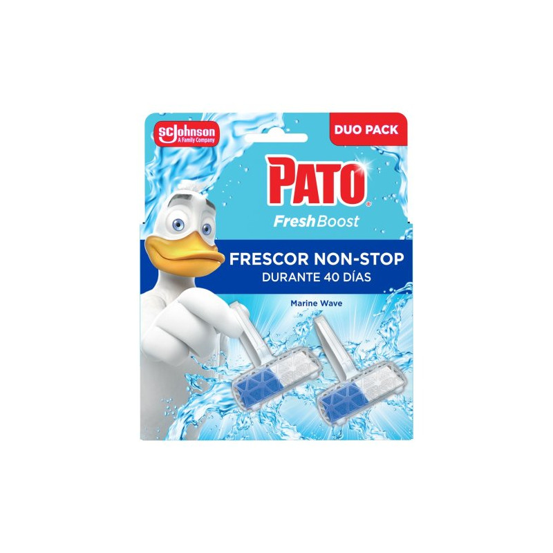 Pato Limpia WC Fresh Boost Duo Marine (2 Ud.)