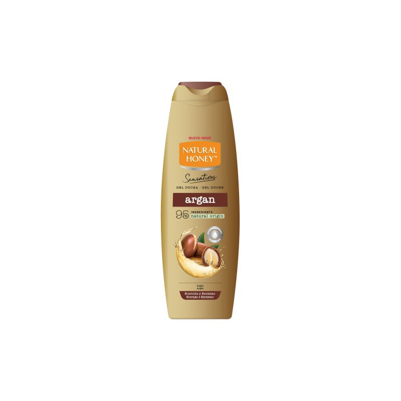 Natural Honey Gel Baño 650 ml Derma Care Sensations Argan